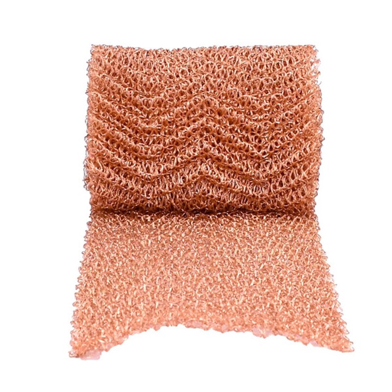 10 Meter 4 Wires Pure Copper Mesh Screen Food Grade Distillation Column Packing,Home Brewing Distilling Copper Mesh 100mm Width