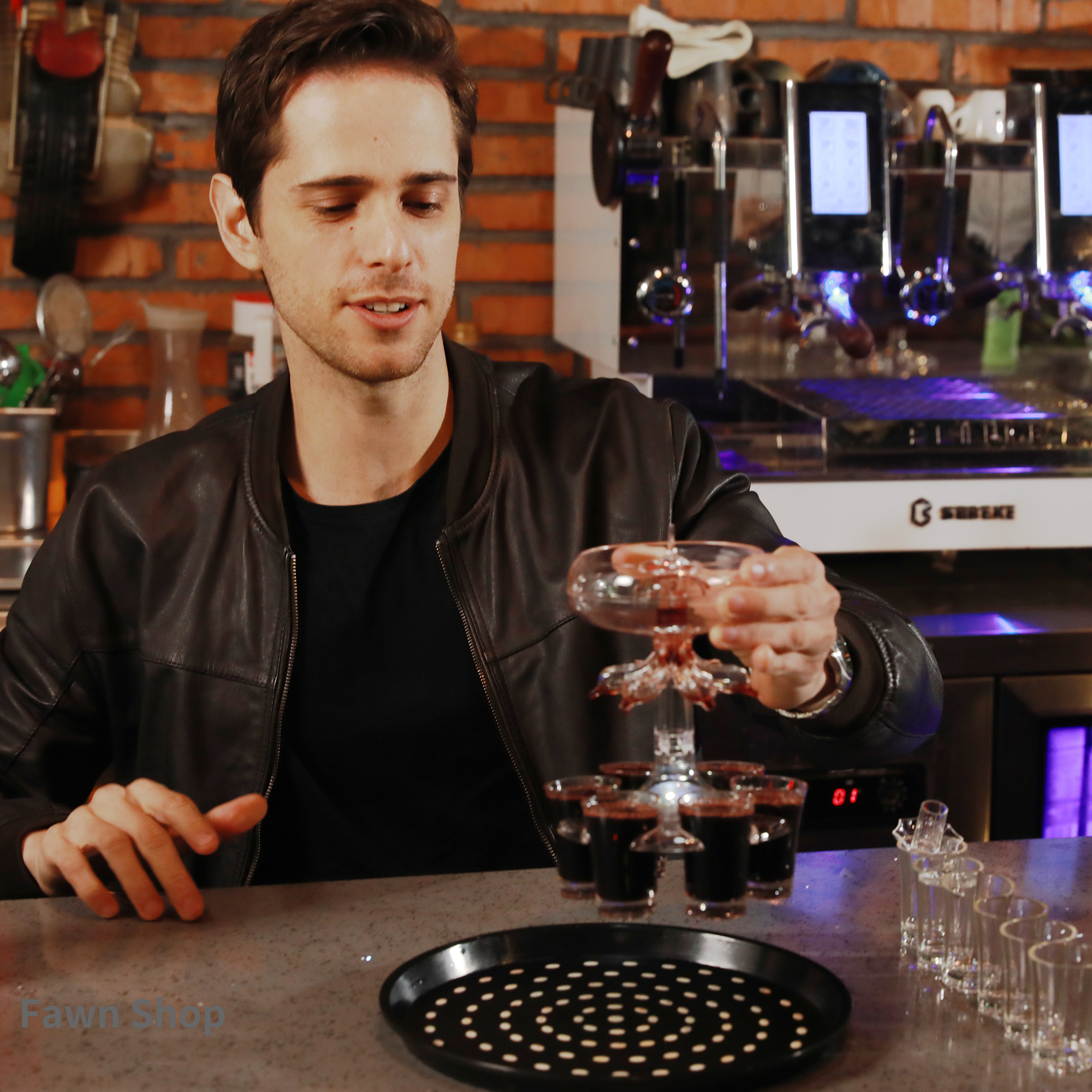 2022 6 Cups White Wine Red Wine Dispenser Wine Rack Whiskey Beer Dispenser Bar Home Party Drinking Tool Accessories