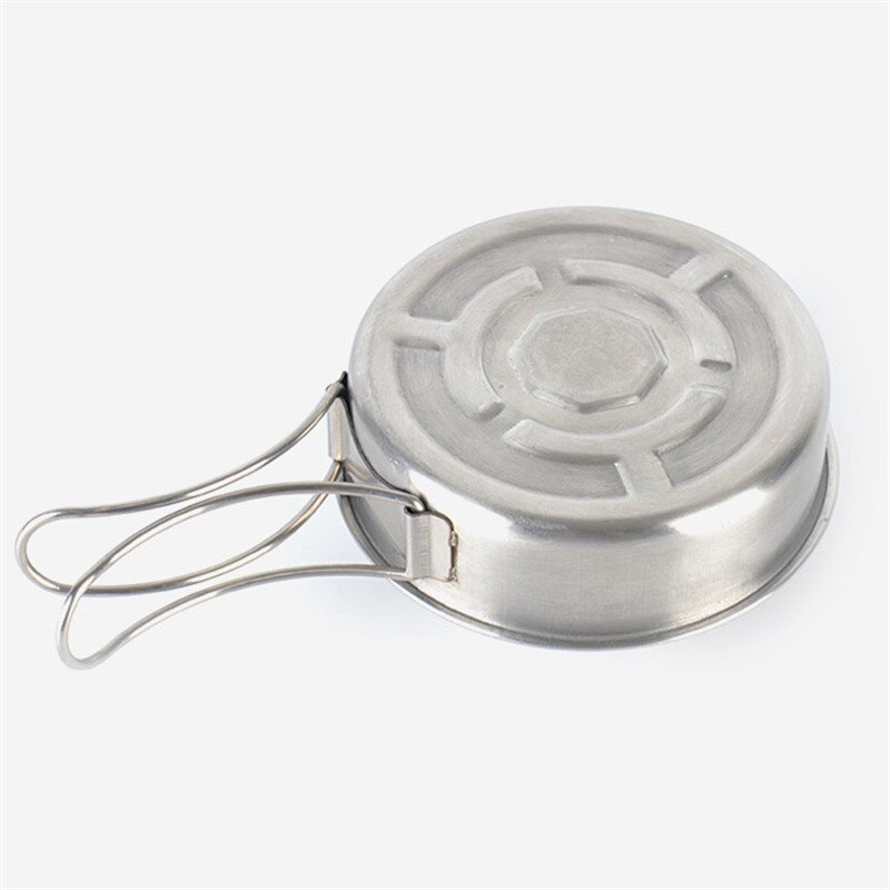 Outdoor Solid Alcohol Stove Stainless Steel Alcohol Stove Outdoor Ultralight Mini Burner Picnic Hiking