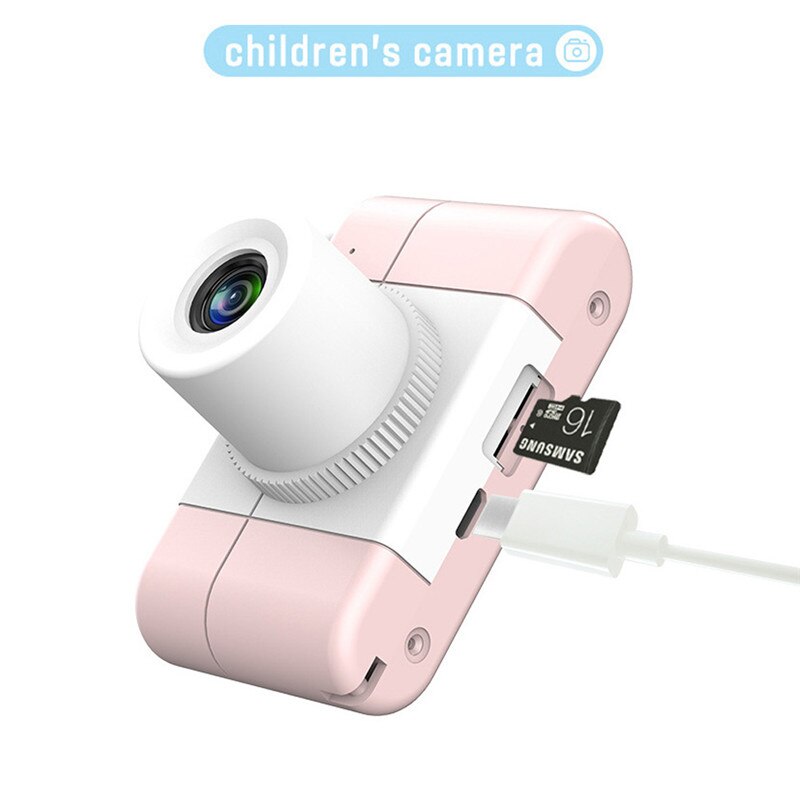Educational Cute Mini Kids Digital Photo Camera 8.0MP 2.0" LCD Full View Photography Birthday Cool Kids Camera For Children