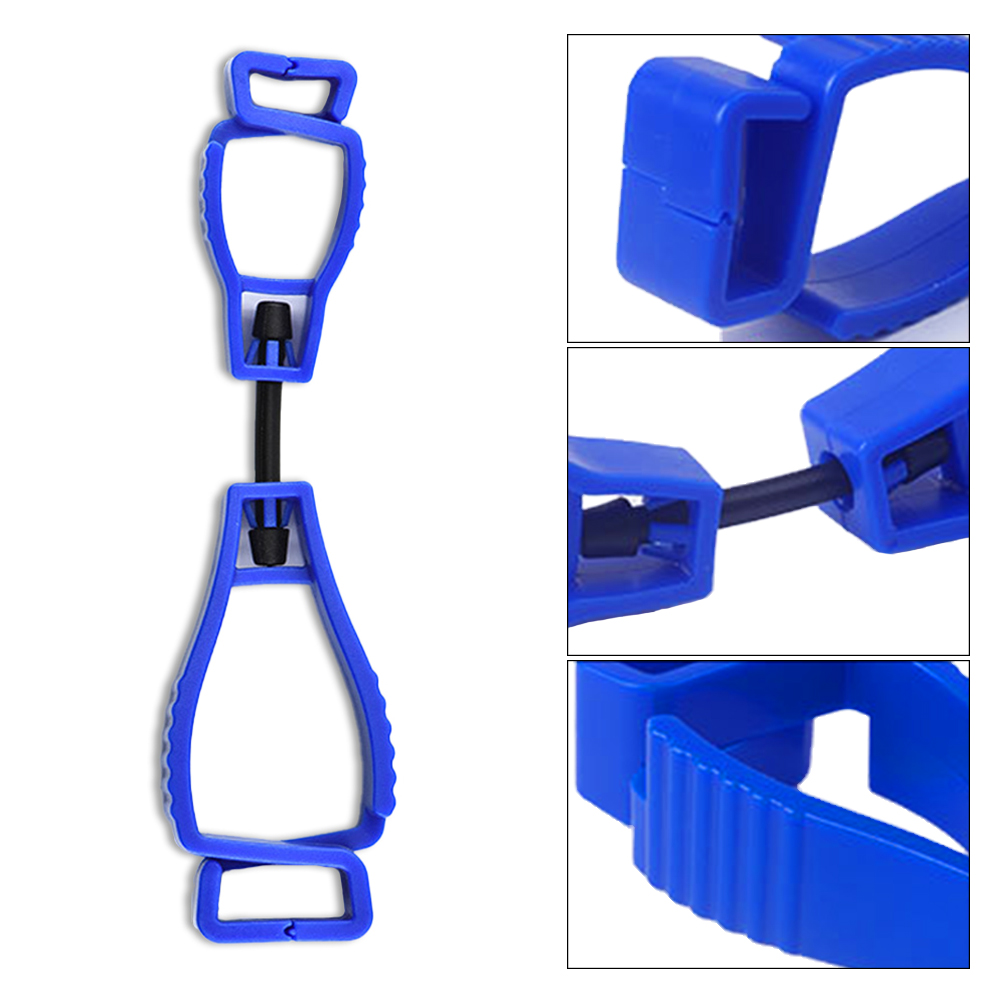 Glove Clip Hanger Safety Glove Holder Plastic Working Gloves Clips Work Clamp Safety Work Gloves Guard Multifunctional Tool
