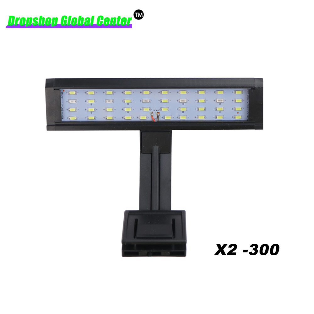 Aquarium Beleuchtung 5W/7W/9W/12W LED Aquarium Licht Ultra-dünne Anlage Wachstum Clip Licht Aquarium Beleuchtung Aquarium Zubehör