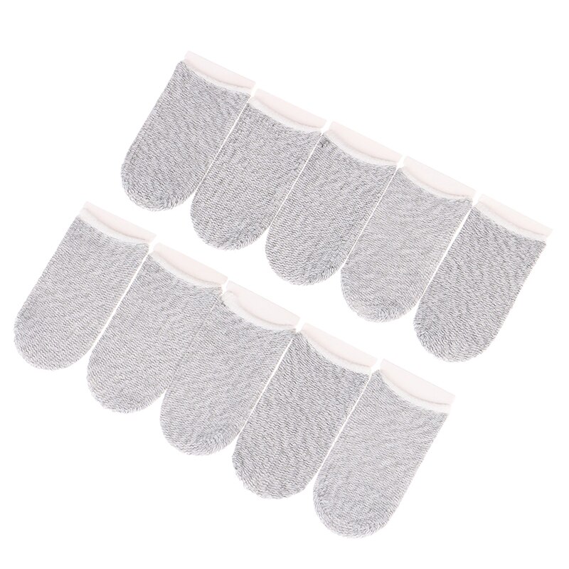 10 pièces jeu Mobile anti-transpiration doigts gants écran tactile pouces doigt manchon