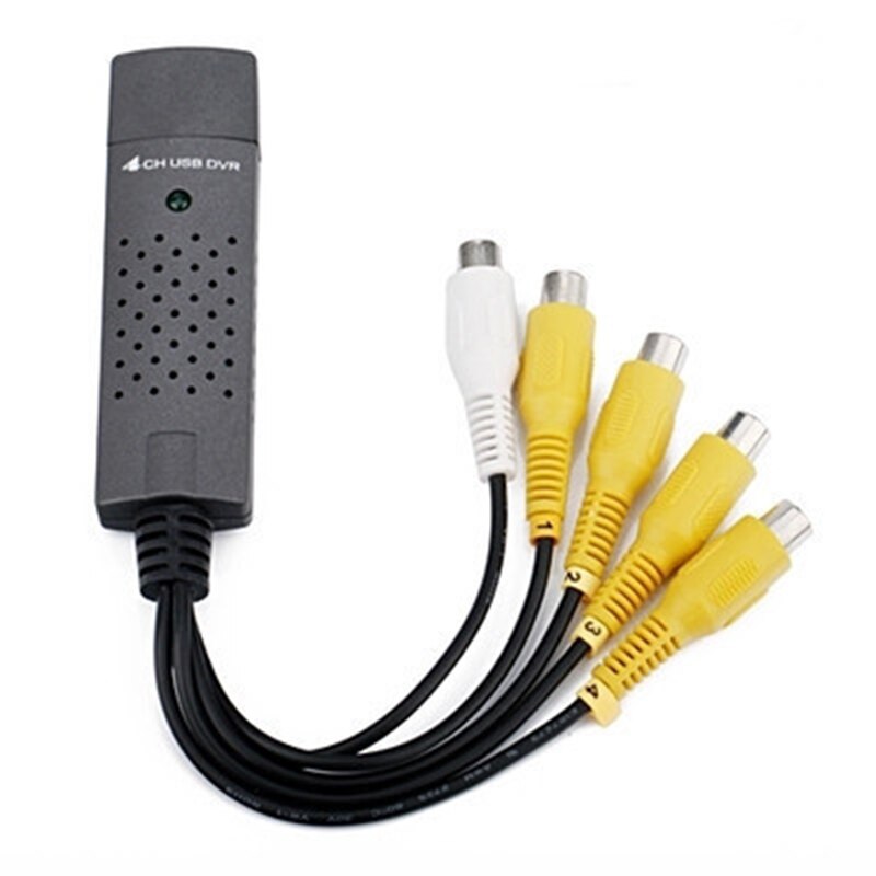 4 Channels USB DVR Video Capture,usb Video Capture Adapter for Changing Video To Display on PC DVR Card