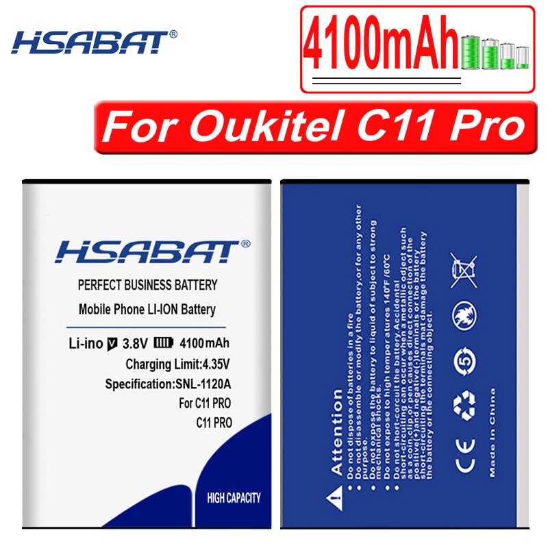 HSABAT-Batería de 3200-5100mAh para Oukitel U22, para Oukitel C3 / C5 C5 Pro / C11 C11 Pro / U7 Plus / U7 Pro / C8