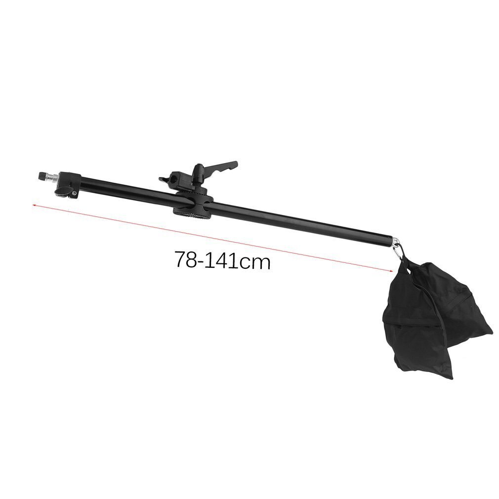 17-141cm Camera Cross Arm Bracket Telescopic Boom Arm Studio Photo Stand Top Light Support Photographic Equipment Accessories