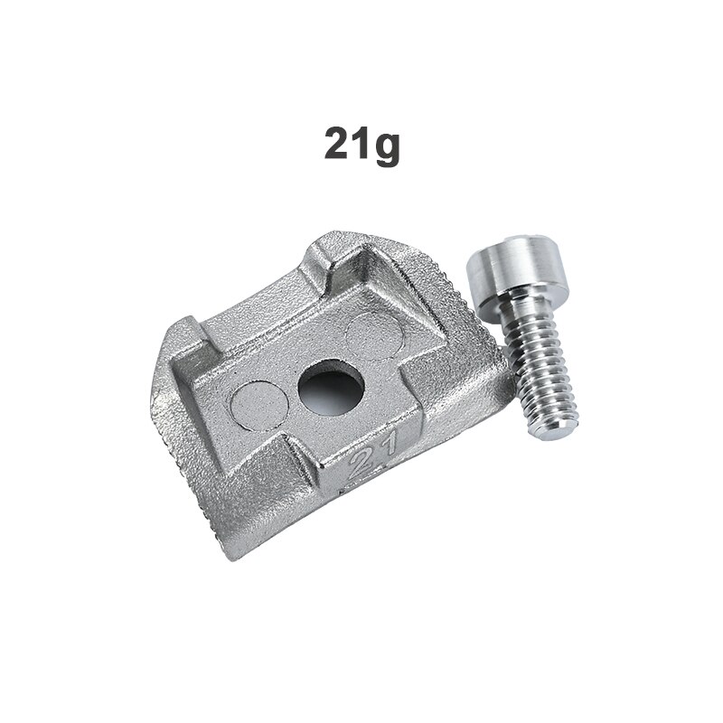 1 Stck 5g 7g 9g 11g 13g 15g 17g 19g 21g legierung Gewichte Schraube Holz Fahrer Seite Gewicht Schraube Für Golf Verein SIM: 21g