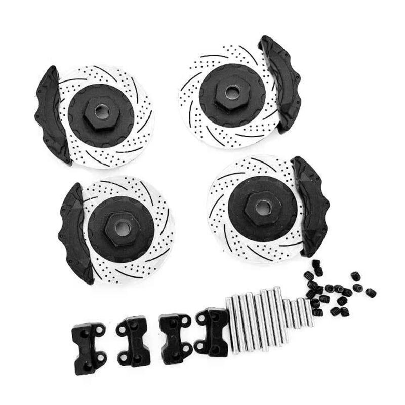 Metal Simulation Brake Disc Drive Hub for trx-4/6 RC Crawler Car Modified Parts T5EC