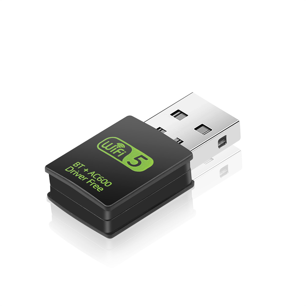 600Mbps 2.4G/5GHz USB WiFi Adapter For Bluetooth 4.2 Dual Band WiFi Dongle 802.11ac Mini Wireless Computer Network Card Receiver
