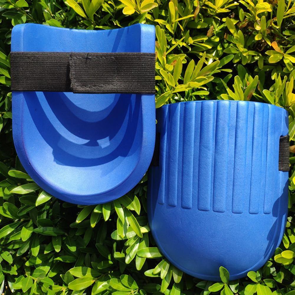 1 par fleksibelt blødt skum knæpuder beskyttende sport arbejde havearbejde bygherre