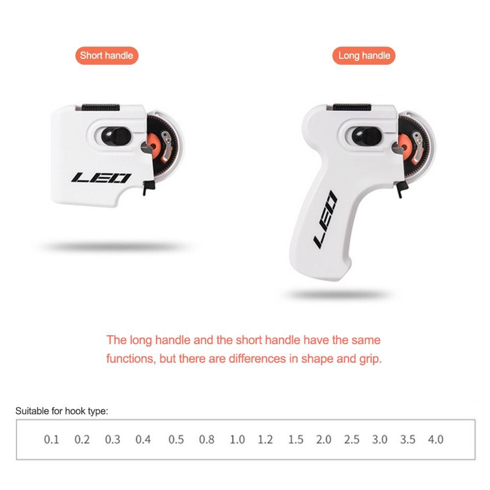 Electric Automatic Hook Device Hooking Fishing Line Winder Portable Automatic Hook Machine Tool