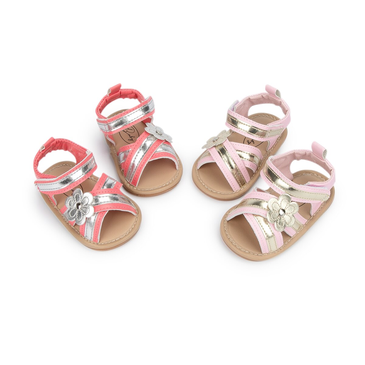 Zomer Pasgeboren Baby Baby Meisjes Prinses Strik Schoenen Zachte Zool Pu Leuke Flats Sandalen Schoenen Fit Voor 0-18M Crib Schoenen