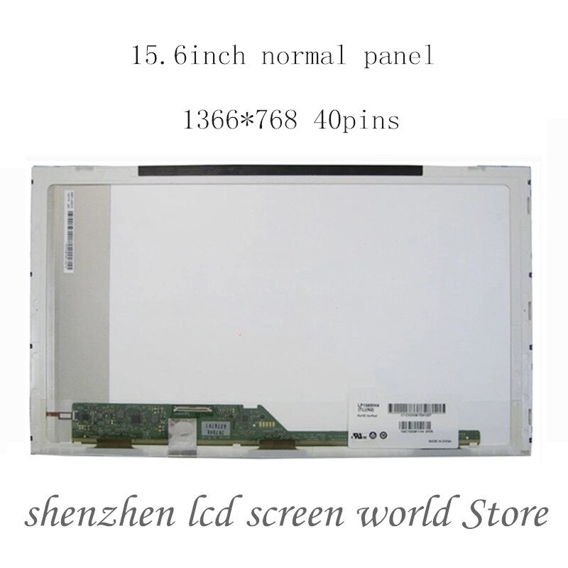 15.6" LED Screen for HP Compaq Presario CQ60 CQ62 CQ56 CQ57 Laptop LCD Matrix interface is 40 pins