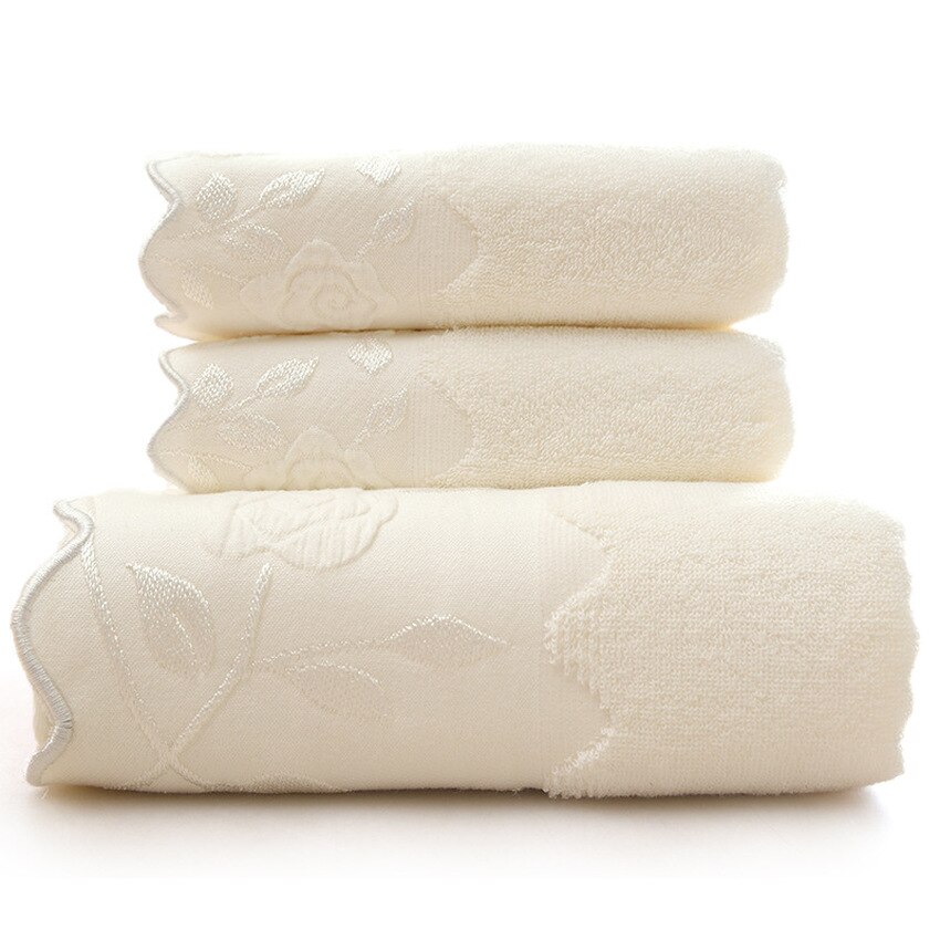 Bloem Pure Katoenen Handdoek Set Rechthoek Zachte Gezicht Handdoeken Sterke Wateropname Geen Fade Badhanddoeken Voor Kinderen Volwassenen Badkamer