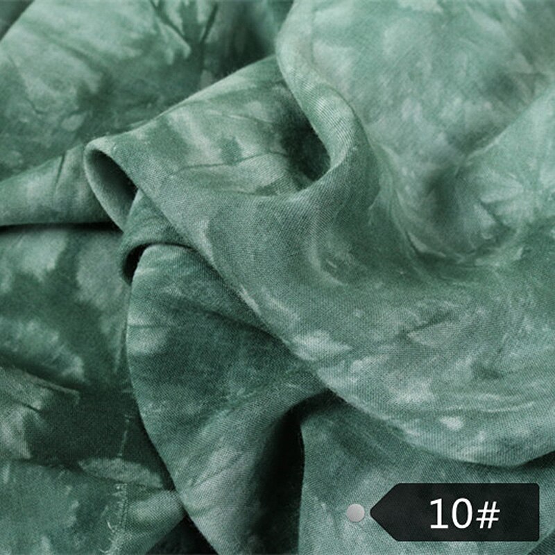 50x140cm cravate-teinture impression glace soie coton tissu Anti-rides tissu respirant couture tissu bricolage à la main Patchwork accessoires: 10