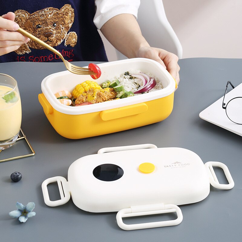 Keep Warm Lunch Box Container Fresh Bowl Display Temperature Students Adults Insulation Tableware With Lid bento lunch box