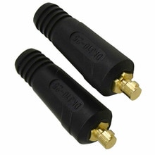 2X TIG Welding Cable Panel Connector-Plug DKJ10 25 200Amp Dinse Quick Fitting