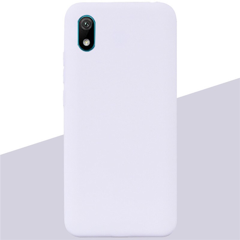 For Huawei y5 Case Silicone TPU back Cover Soft Phone Case For Huawei Y5 Coque Shell Y 5 5.71 inch Shell Fundas: 16 White