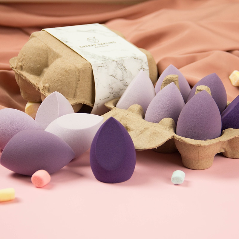 Makeup Sponge Beauty Tools Powder Puff Cosmetic Puff Blender Make Up Tools Cosmetic puff With Storage Box