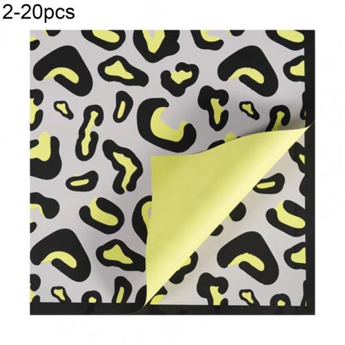 20 Stks/zak Opvallende Inpakpapier Handig Water Film Papier Waterdicht Diy Bloem Pakket Papier Voor Thuis: 2