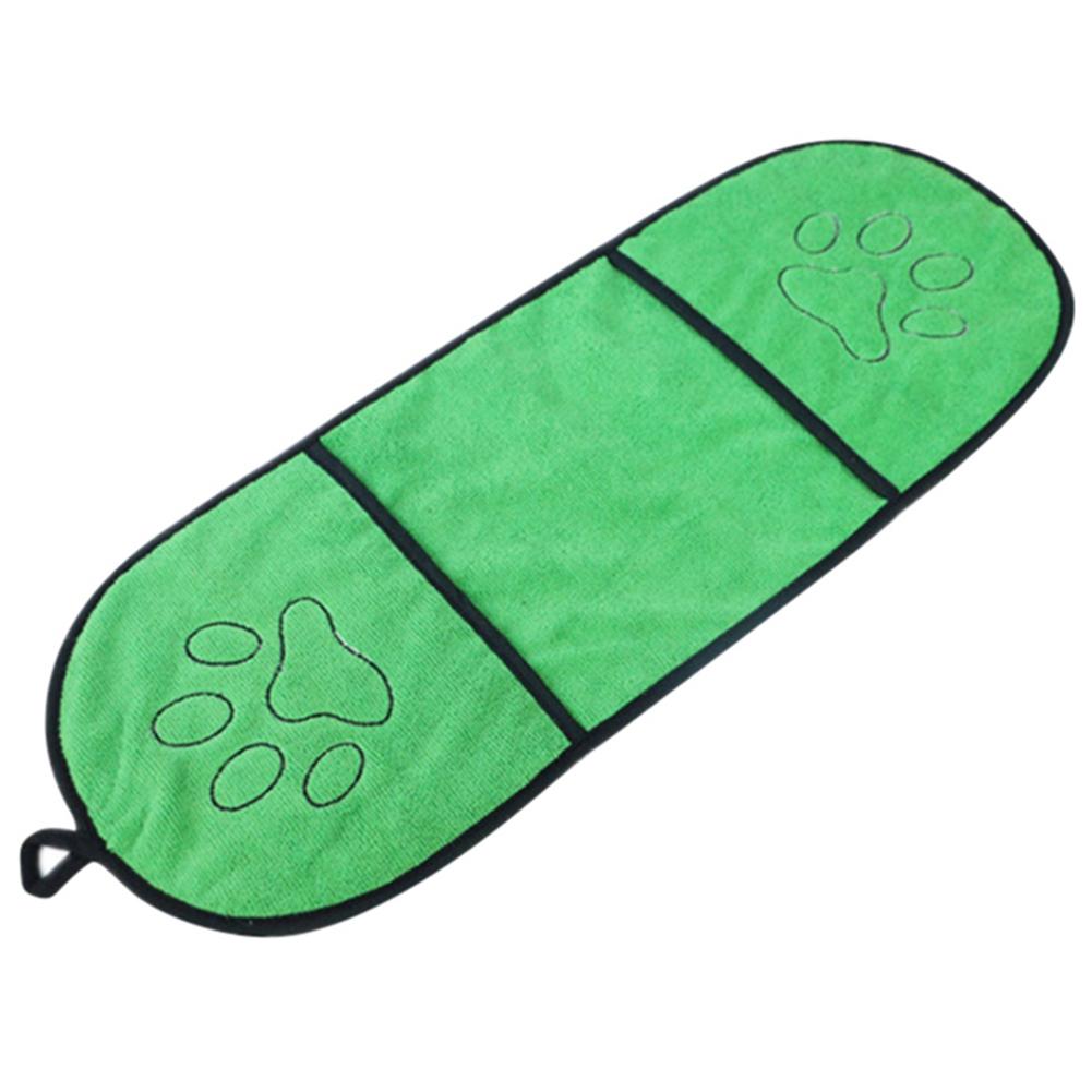 AsyPets Dog Cat Bath Towel Super Absorbent Microfiber Towel Soft Pet Supply 23*65cm