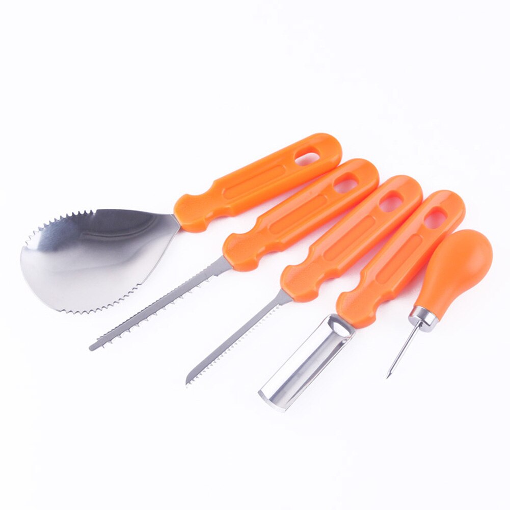 5/14Pcs Pumpkin Carving Tool Kit Easily Carve Sculpt Halloween Tools Supplies AUG889