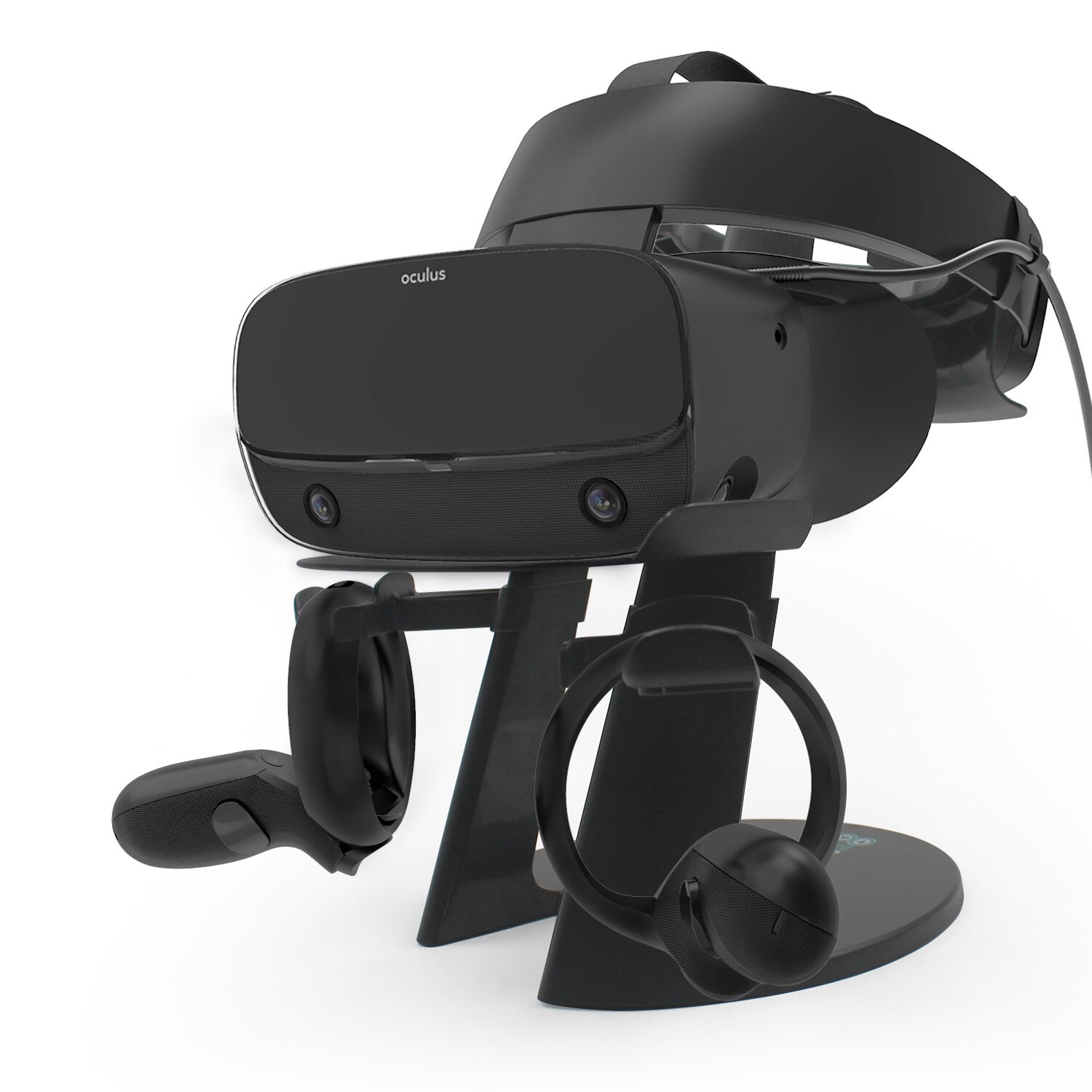 ABGN -Amvr Vr Stand,Headset Display Holder And Controller Mount Station For Oculus Rift S / Oculus Quest Headset And Contac