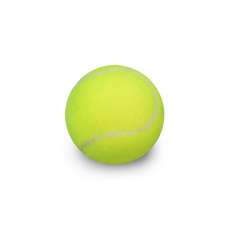 6 stk/sett gummi tennisball høy motstandsdyktig slitesterk tennistreningsball for skoleklubbkonkurransetreningsøvelser