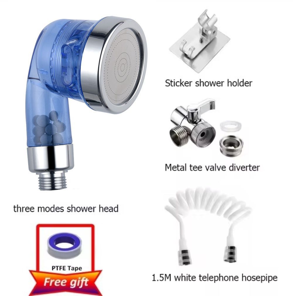 extensor de grifo, cabezal de ducha externo, adaptador de grifo de baño, accesorio, grifo de lavabo, juego de cabezal de ducha externo: Morado