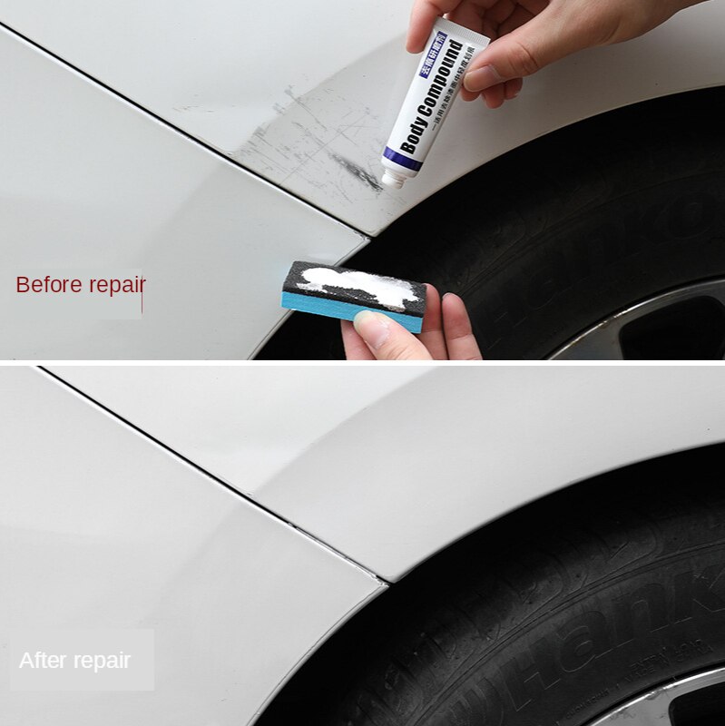 2 Stuks Auto Lichaam Samengestelde Wax Trace Verwijderen Schurende Trace Auto Universele Trace Verwijderen Wax Krassen Polijsten Wax Onderhoud Tool