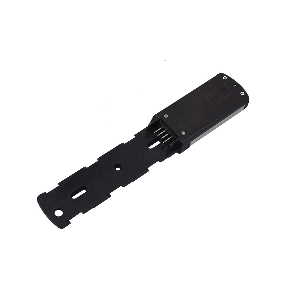 E-bike Batterij Basis Montageplaat Beugel Houder Bevestiging elektrische Fiets Hailong Shark 2pin 4pin 5pin Ebike deel: Donkergrijs
