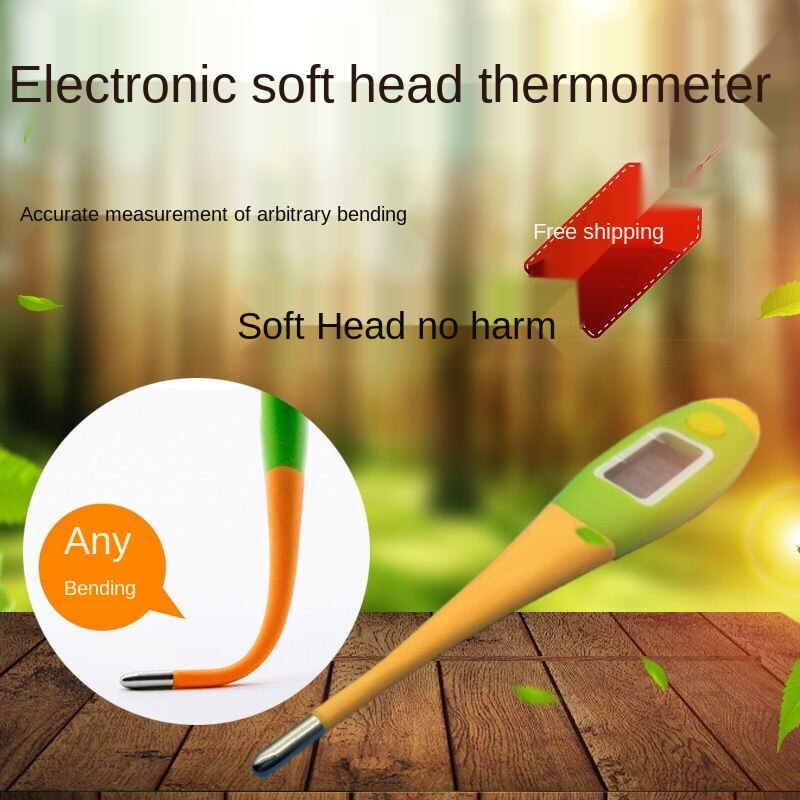 Veterinaire Elektronische Thermometer Pakket Hond En Kat Schapen Anus Thermometer Pig En Hond Zachte Hoofd