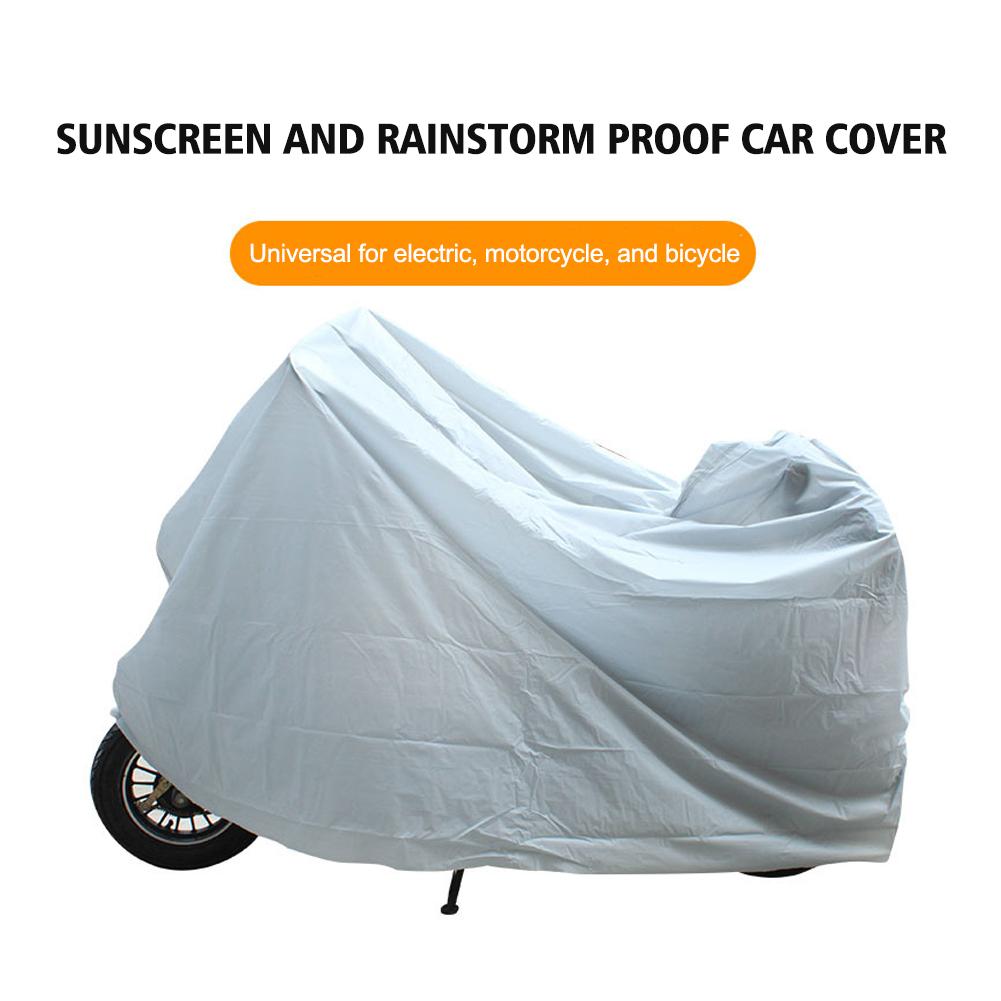 Motorfiets Outdoor Indoor Beschermhoes Waterdichte Fiets Scooter Outdoor Regen Stof UV Proof Zonbescherming Case Voor Motor