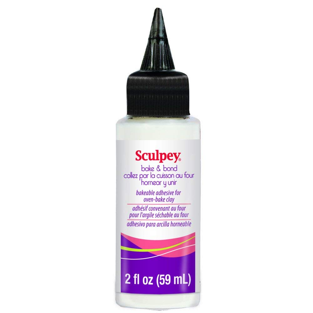 Sculpey Polymer Clay Medium SATIN/GLOSS/Bake Bond/Liquid Clay Softer for Improving DIY Doll Figure Project Finishes