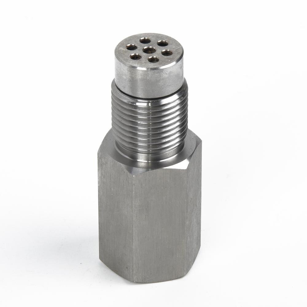 Bilkatalysator rengöring  o2 sensor eliminatorer adapter spacer katalysator 6*2.5*2.5cm 304 rostfritt stål check