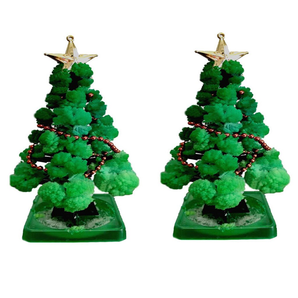 Magic Growing Christmas Tree Paper Tree Blossom Santa Claus Mini Christmas Decoration For Year Kids Desktop Toys 15ml: B