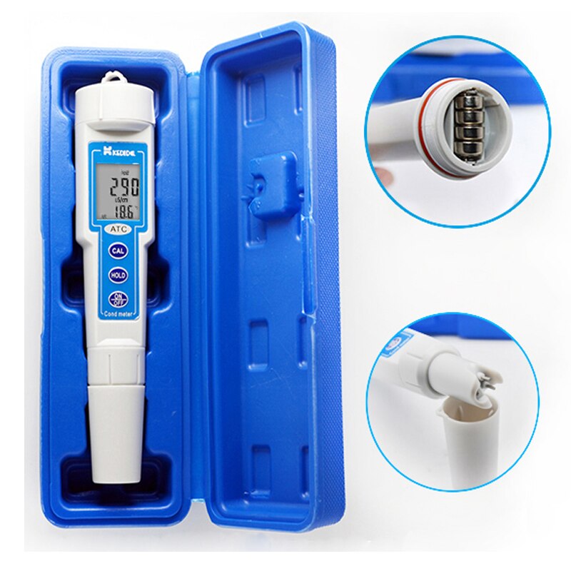 CT-3030 Conductivity Meter Measurement range:0 -1999 uS Pen type digital conductivity tester