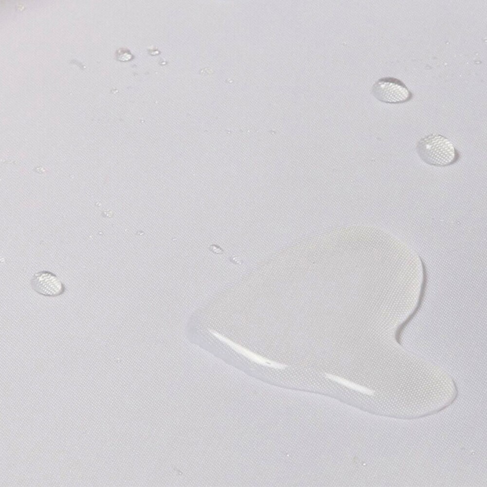 Bad Gordijn Wit Wasbare Douchegordijn Waterdicht Extra Wide Plain Extra Lange Met 12 Haken