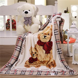 Brand bebe amningsfilt lakan flanell slängfilt korall fleece filt linda bäddlakan 100 x 140cm: Gul