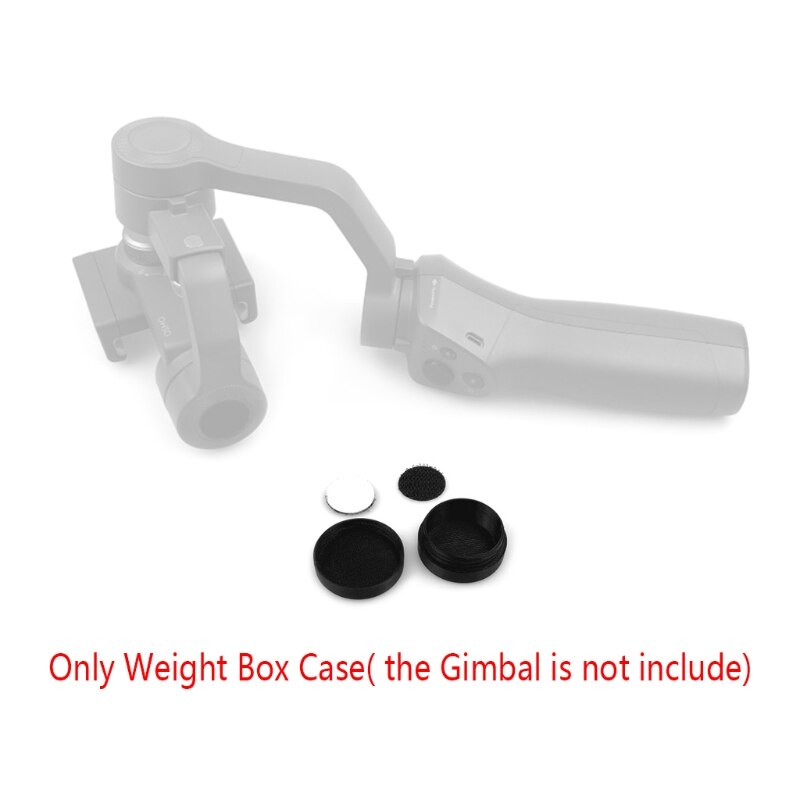 Shutdown Balance Large Counterweight Maintain Balancing Bracket Case Box Handheld for DJI OSMO Mobile 2 3 Gimbal Accessories