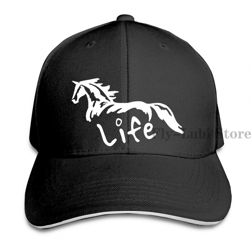 Horse Life Baseball cap men women Trucker Hats adjustable cap