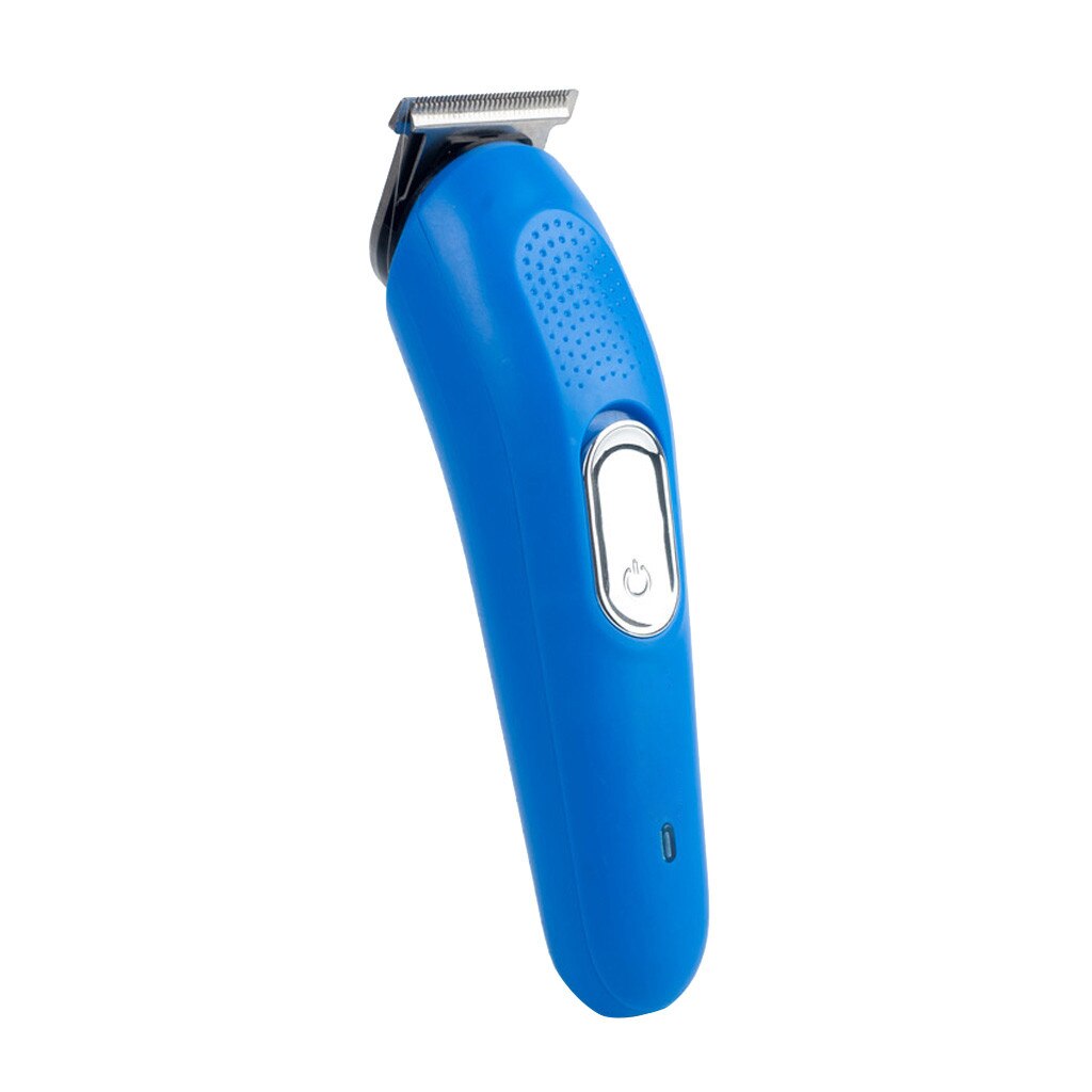 Baby Rasieren Kopf Hause Rechargable Haar Haarschneidemaschine Schneid Maschine Bart Barbier Haar Haar Trimmer für männer: Blau