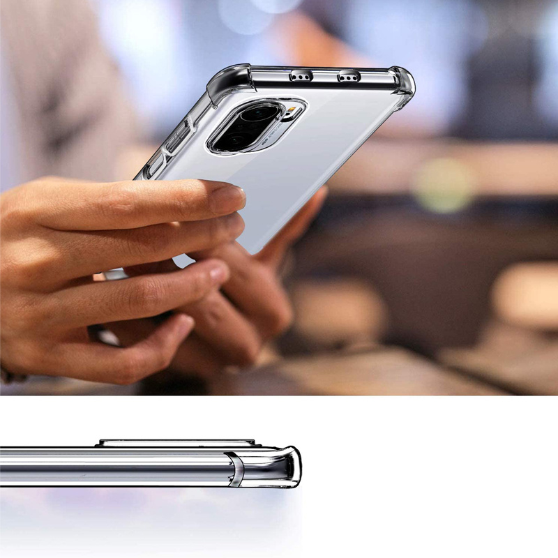 Soft Clear Case Voor poco-f3 Telefoon Hoesjes pocophone f3 xiaomi poco f3 Shockproof Silicone Cover pocophone f3 Case poco f3 Hoesje