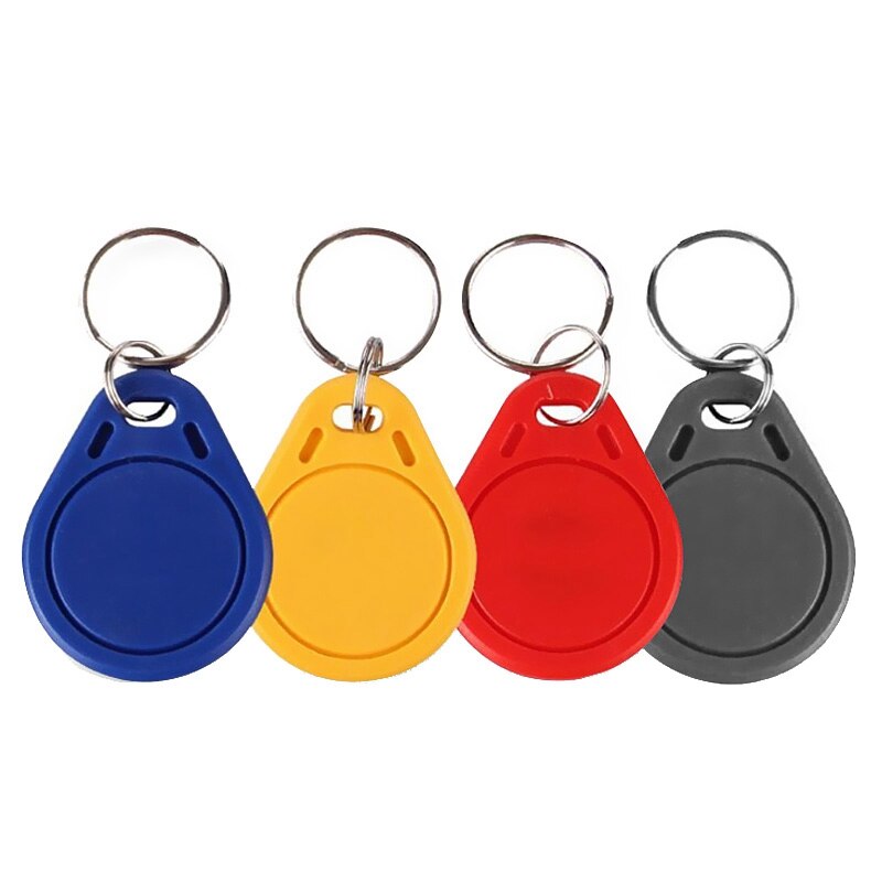 UID Button IC Can Copy Card Access Control UID Card M1 Special Blank Card ACR122U Keychain 50Pc