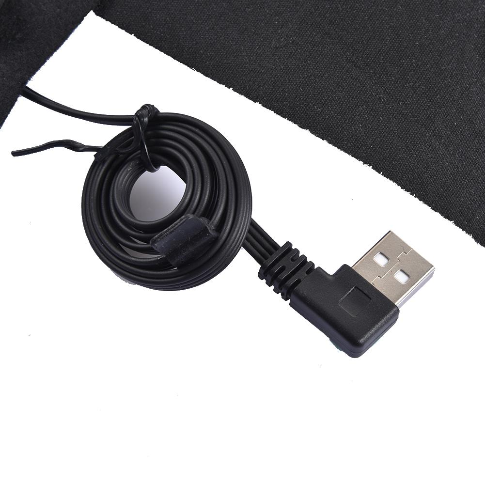 4 In 1 USB Electric Heating Pads Vest Clothes Heater Warmer Portable Clothes Heating Piece Vest Underwear Heating Warm Cloth