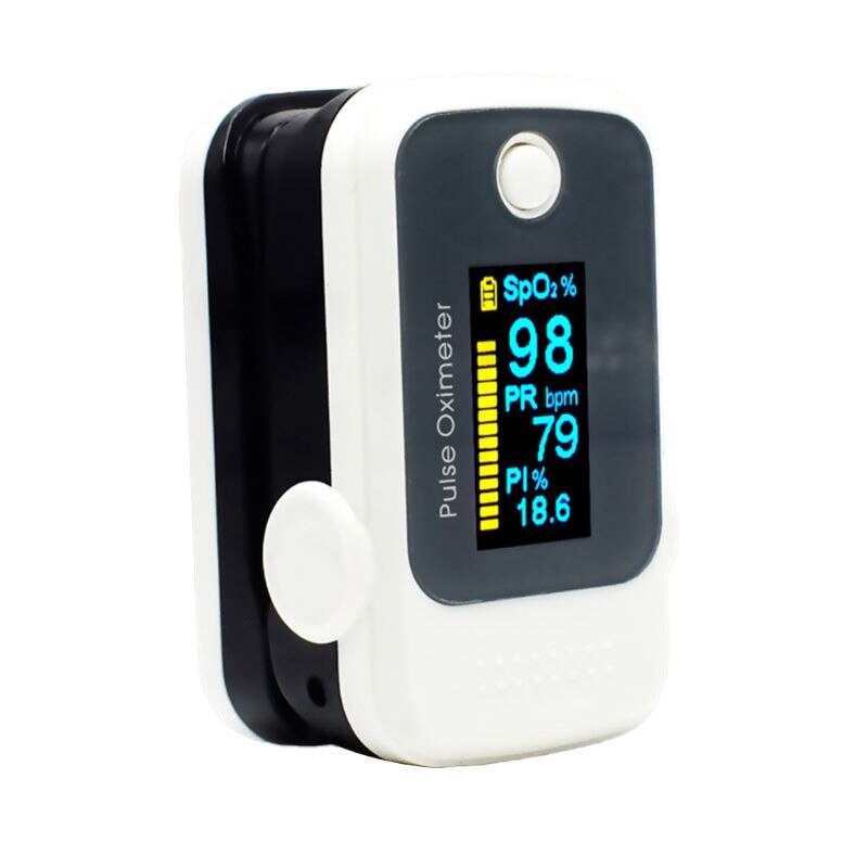 Protable SpO2 Finger Clip Pulse Oximeter Fingertip Adult Heart Rate Monitor