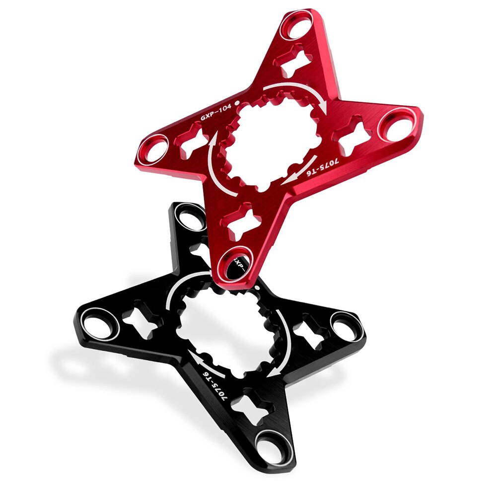 Manivelle de vtt GXP à BCD 104mm, adaptateur Spider, convertisseur 104BCD à décalage en alliage d&#39;aluminium