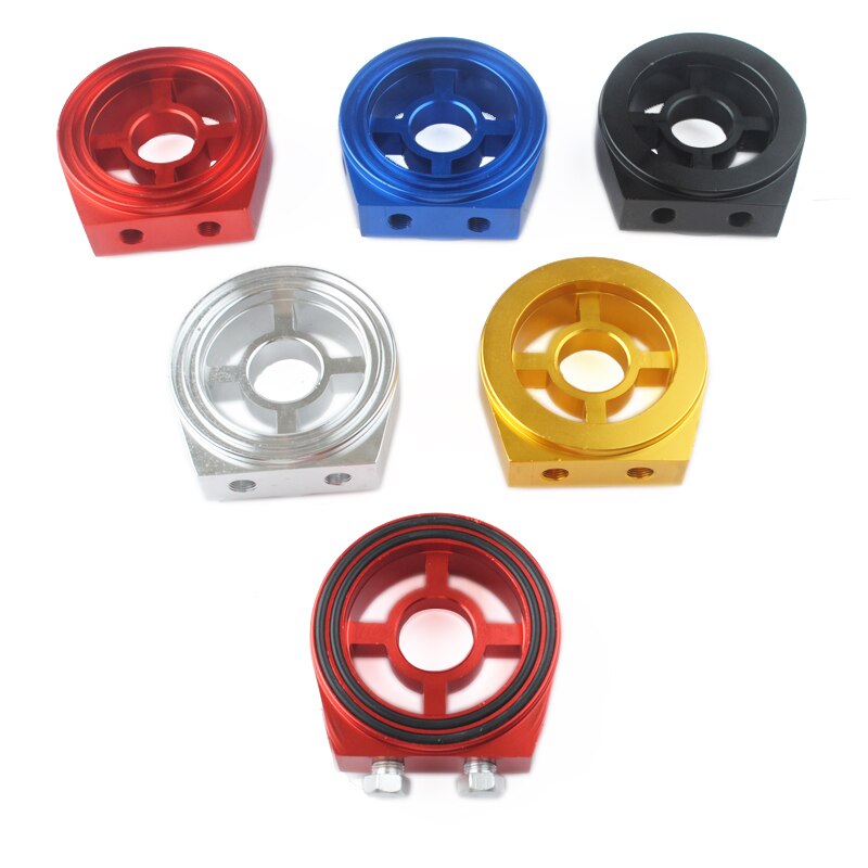 Oljefilterkylare sandwichplatta adapter  m20*1.5 och 3/4-16 universal oljeadapter bilmätare