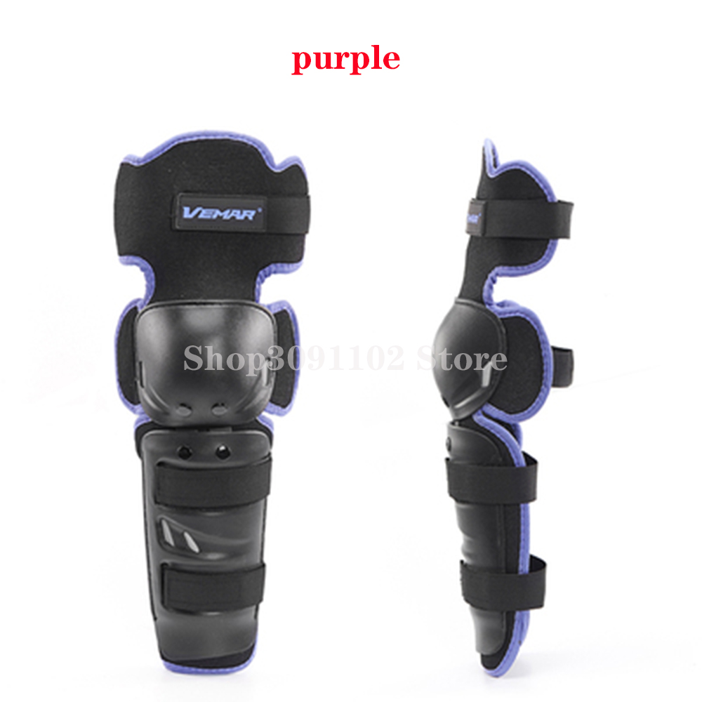 Motocykl ochraniacze na kolana bezpieczeństwa ochrona Moto sprzęt motocross 8 kolorów skuter na nogi jazda konna kolana ciepłe podkładki dla człowieka: 109A-purpurowy