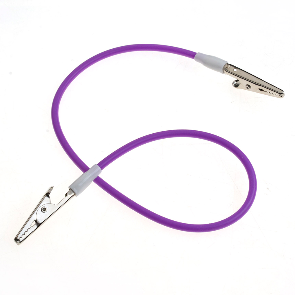 50 cm AZDENT Tandheelkundige Kleurrijke Bib Clips Servethouders met Siliconen Koord en Veerbelaste clips 4 Kleuren Instrument: Rood